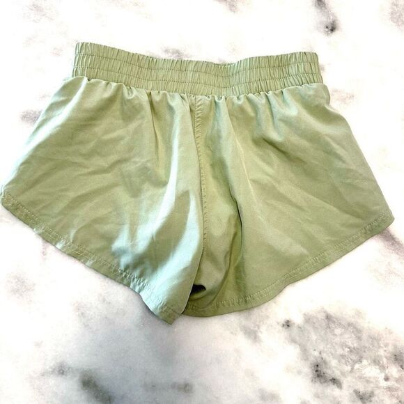 Altar'd State Revival Lined Vista Green Running Shorts Size XS - Picture 3 of 5